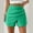 Green, variant on Womens Shorts Summer Relaxed Outdoor High Waist Lightweight Shorts for Women Beige L