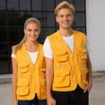 thumbnail image 1 of Men's Outerwear Vest for Daily Wear with 3D Pocket Layout Functional Construction Layering and Versatile Utility, 1 of 4