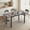Black, variant on Someet Large Extendable Dining Table for 4-8, Modern Wood Space-Saving Extra Long Folding Kitchen Table for Dining Room, Natural