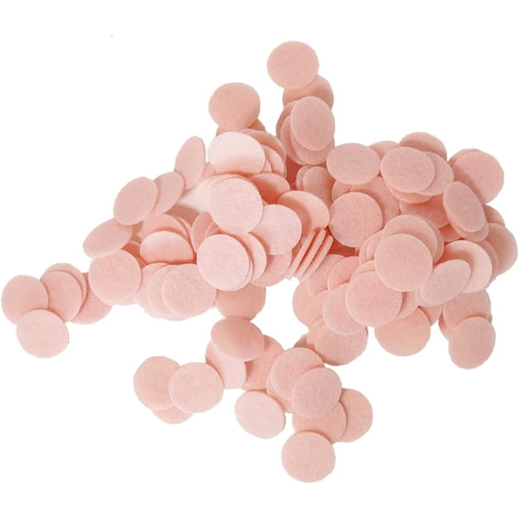 Playfully Ever After Light Pink Stiff Felt Circles (1.5 inch - 94pc)