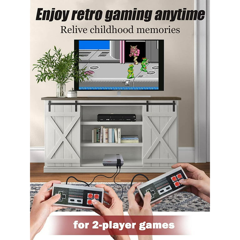 Classic Edition Mini Retro Game Console,AV plus HDMI Output Plug & Play  Classic Mini Video Games, Built-in 620 Games with 2 Classic Controllers,  Birthday Gifts Choice for Children/Adults 