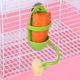 thumbnail image 6 of Bird Feeding Cup Rack Plastic Cuttlebone Holder,Bird Food Holder, Plastic Food Fruit Feeding Perch Stand Holder for Pet Bird Supplies Fruit Vegetable Storage Stands, 6 of 9