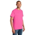 thumbnail image 5 of Gildan Short Sleeve Crewneck T-Shirt, Light Pink Size-S, Men's Classic Fit Comfort Tee, 100 Heavy Cotton, Arts and Craft Shirt, 5 of 6