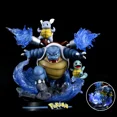 thumbnail image 3 of Figuras de dibujos animados de PVC de Eevee, juguetes de estatua, Raichu Mewtwo Dragonite Charizard Venusaur Gengar IllAcqucape, regalo, 3 of 5