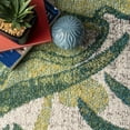 thumbnail image 6 of nuLOOM Cali Abstract Leaves Area Rug, 6' 7" x 9', Green, 6 of 8