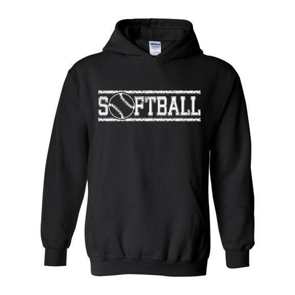 IWPF - Women Sweatshirts and Hoodies - Softball with Ball