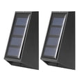 thumbnail image 1 of Lámpara Paquete de 2 luces LED solares ABS para decoración de jardín al aire libre (luz cálida) Tmvgtek Para estrenar, 1 of 2