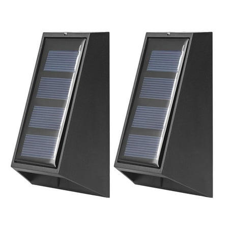 

Xewsqmlo 2 Pack LED Solar Lights ABS for Outdoor Home Garden Decor (Warm Light)
