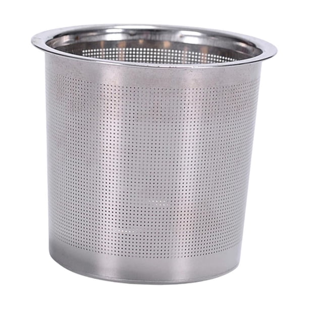 Tetera con infusor, ideal para sopas y tés, ideal como regalo para amantes de la cocina, colador de té de malla de acero inoxidable. Diámetro exterior de 5.5 cm