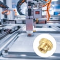 thumbnail image 5 of Brass Knurled Thumb Nuts, M4x0.7mm Round Stepped Knobs Fasteners 8Pack, 5 of 5