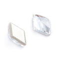 thumbnail image 2 of 100pc Glass Rhinestone Cabochons Flat Back & Back Plated Faceted Rhombus Crystal 8x5x2.5mm, 2 of 2