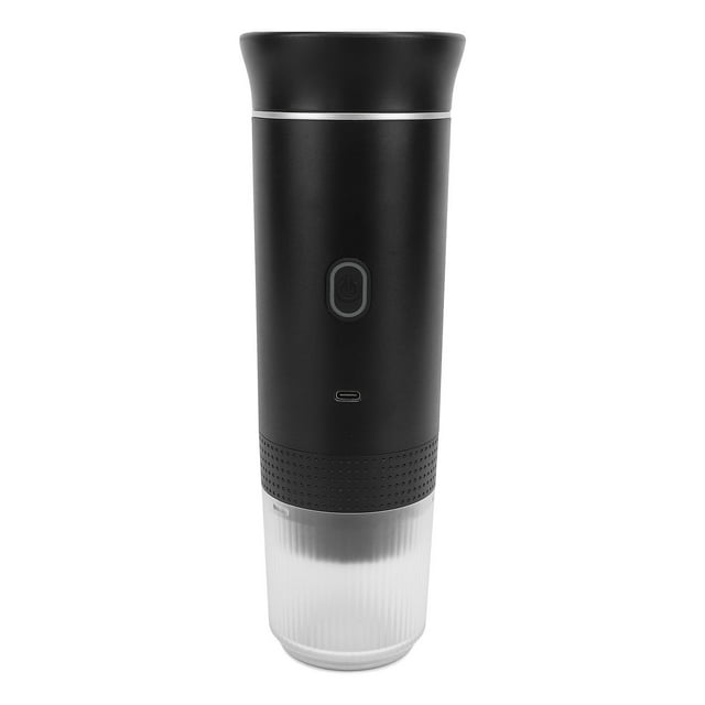 Portable Espresso Maker, Mini Travel Coffee Machine Rechargeable Electric Handheld Car Coffee Machine Electric Kettle Car Coffee Warmer for RV, Hiking, Office