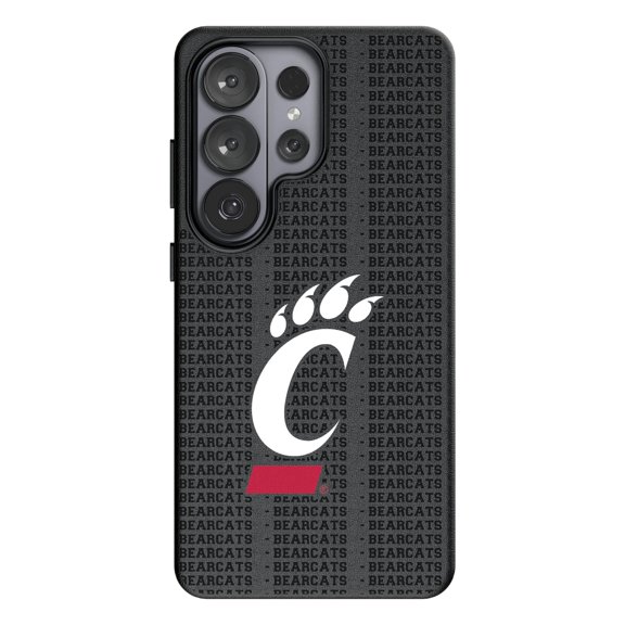 Keyscaper Cincinnati Bearcats Text Backdrop Galaxy Magnetic Bump Case