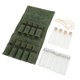 thumbnail image 1 of Bolsa de almacenamiento de condimentos, liviana de alta capacidad, 9 tarros de especias, bolsa de almacenamiento de botellas de condimentos para acampar con 2 agujeros de cuerda ANGGREK GE2718, 1 of 8