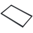 thumbnail image 4 of 1pc Car Stereo Radio Panel ABS Plastic Frame Panel 2 DIN Mount For 7-inch Slim Large Screen Radio Installation Car Accessories, 4 of 9