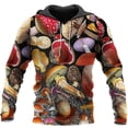 thumbnail image 2 of Nueva sudadera con capucha de camuflaje con estampado de hongos 3D de primavera y otoño, divertida sudadera esencial para hombres y mujeres, suéter Harajuku para hombres, 2 of 5
