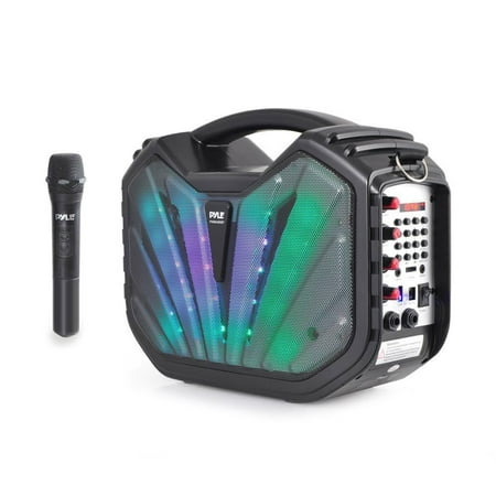 Pa System, Pyle Rechargeable Dj Portable Wireless Small Karaoke Pa (Best Small Portable Pa System)
