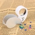 thumbnail image 4 of Glass Magnifier, Jewelry Magnifier Silver  For Inspection, 4 of 8