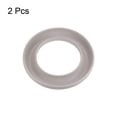thumbnail image 3 of Unique Bargains Silicone Bobbins Ring Holder Metal or Plastic Sewing Machine Thread Spool Organizers, Beige 2 Pack, 3 of 6