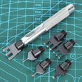 thumbnail image 4 of Leather Spacing Hole Punch, Flat Prong Chisel, Easy To Operate Family Professional Craft Man For Beginner ANGGREK Otros, 4 of 8