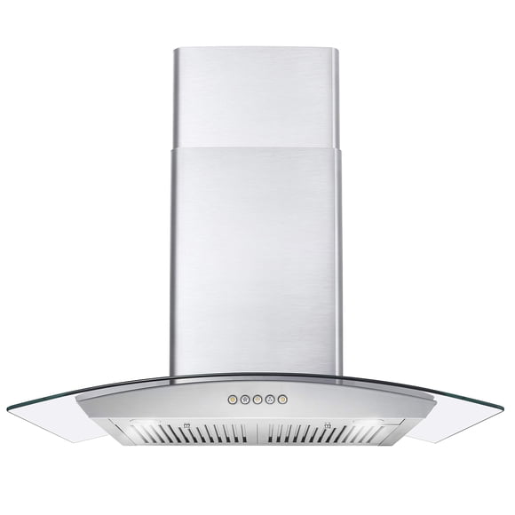 Campana extractora para montaje en pared COSMO COS-668WRC75 de acero inoxidable de 30 pulgadas