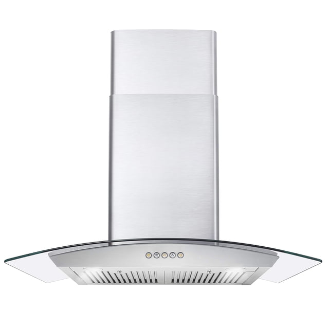 Campana extractora para montaje en pared COSMO COS-668WRC75 de acero inoxidable de 30 pulgadas