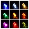 thumbnail image 4 of Uxcell 3mm LED Diode Light, 120 Pcs 3-6V DC Pre Wired Mini LED Lights Bulb Light-emitting Lamp for RC DIY Indicator Lighting, Emerald Greens, 4 of 5