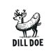 thumbnail image 2 of 1pc Women'S Casual Round Neck Short Sleeve T-Shirt with Creative Dill Doe Print, Fashionable animal Pattern, Cotton Knit Fabric, Comfortable Summer Top for all Seasons, 2 of 6