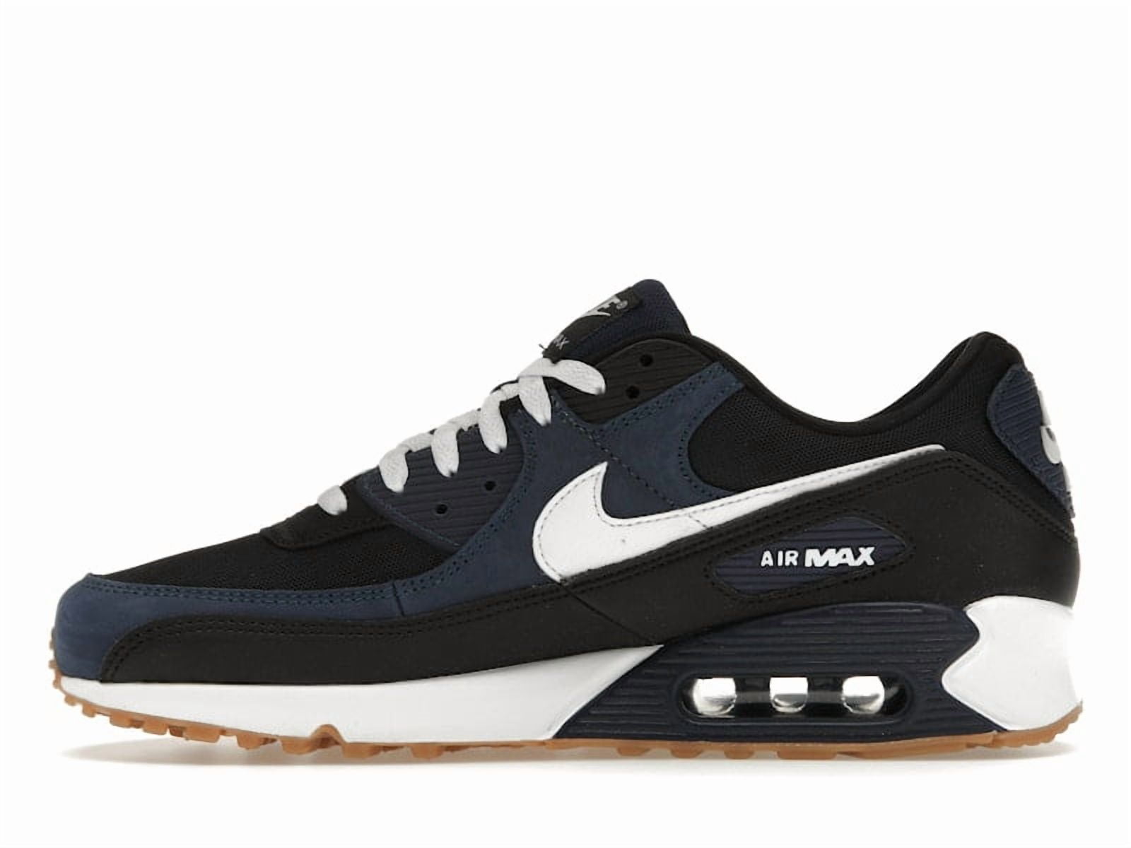 Nike Men's Air Max 90 Midnight Navy Gum Running Shoes, from StockX