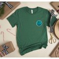 thumbnail image 4 of TURQUOISE SMILEY SEQUIN Graphic Short sleeve T-Shirt, 4 of 5