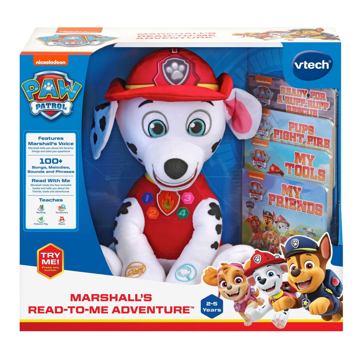 VTech PAW Patrol Marshall's Read-to-Me Adventure™ - English Version