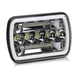 thumbnail image 3 of 5x7'' 7x6'' LED Headlight Hi-Lo Beam Halo DRL For Jeep Cherokee XJ Wrangler YJ, 3 of 5