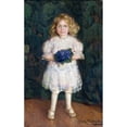 thumbnail image 2 of Gerda Wallander 16x24 Gold Ornate Framed and Double Matted Museum Art Print Titled - Portrait of Inga-Maria Thiel (1918), 2 of 4