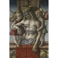 thumbnail image 2 of Crivelli, Carlo 23x32 White Modern Wood Framed Museum Art Print Titled - Lamentation Over The Dead Museumist with Two Angles, 2 of 4