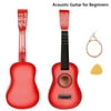 Acoustic Guitar for Beginner, 23 Inch Kids Toy Guitar with Pick & Strings, Pink