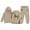 Khaki, variant on Girls Outfits Size 14-16 Graphic Long Sleeve Pullover Tops and Jogger Pants Casual Fall Clothes for Kids