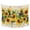 Yellow, variant on Sunflower Tapestry for Bedroom Wall Hanging Tapestry, Rustic Brown Country Star Black Checkered Ceiling Backdrop Tapestries Poster Blanket Wall Decor for Teens Room Living Room Dorm 39" x 59"