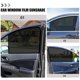 thumbnail image 2 of WORGEOUS Parasol de ventana lateral de coche, pegatinas de pantallas de ventana extraíbles, accesorios para SUV, cortina de ventana de coche semitransparente para protección solar, 2 of 9