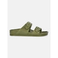 thumbnail image 2 of George Men's Two Buckle Slide Sandals, 2 of 6