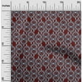 thumbnail image 1 of oneOone Polyester Lycra Fabric Swirl Block Decor Fabric Printed BTY 56 Inch Wide, 1 of 4