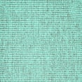 thumbnail image 1 of Ahgly Company Indoor Square Abstract Turquoise Blue Contemporary Area Rugs, 3' Square, 1 of 4