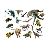 BESTSKY Dinosaur Wall Decals,Waterproof Removable Decorative Stickers for Kids' Room,Bedroom,Living Room Decor,17.7x23.6in