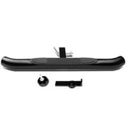 DNA Motoring HITST-2-3-222-BK 37" x 3.25" Pedal Class III 2" Receiver Hitch Step bar (Black) Fits select: 1990-2017 FORD F150, 1999-2017 CHEVROLET SILVERADO