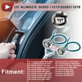 thumbnail image 2 of Unique Bargains 2 Set Turn Signal Light Socket Wiring for Toyota 4Runner 1996-2022 No.90980-11019 Lamp Bulb Pigtail Connector Harness 4 Pcs Heat Shrink Terminal, 2 of 7