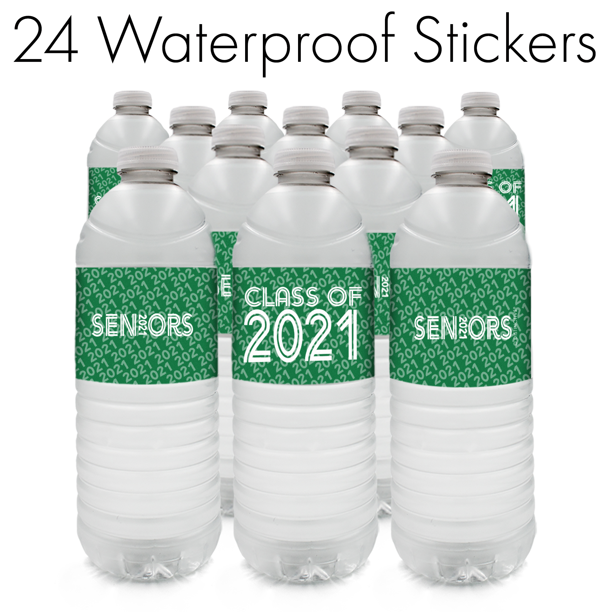 Senior Class of 2021 Water Bottle Labels - 24 Stickers ...