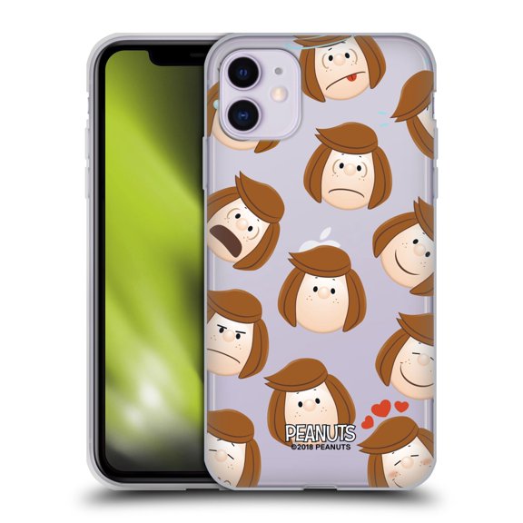Head Case Designs Officially Licensed Peanuts Character Patterns Peppermint Patty Soft Gel Case Compatible with Apple iPhone 11