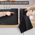 thumbnail image 5 of Beartech Microfiber Cleaning Cloth Roll,80 Pack Cleaning Towels,Lint Free Rags Paper Towels & Tear Away Reusable Towels,Washable Shop Rags Car wipe Cloth,Wash Cloths Dish Rags for Car Kitchen Window, 5 of 7