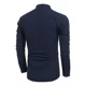 thumbnail image 4 of Camisas Cuello Mao Lino Hombre Casual Manga Larga Slim Fit, 4 of 8