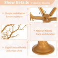 thumbnail image 4 of Manzanita artificial NUPTIO Gold Christmas de 58 cm de altura, 4 of 7