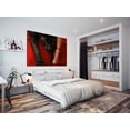 thumbnail image 2 of Mudket Red Eyed Black Panther with Red High Heel Canvas Wall Art, Sexy Glam Trendy Wall Art Print for Living Room Cloakroom Entryway Home Decor, Framed Ready to Hang - 12"L x 8"W, 2 of 9